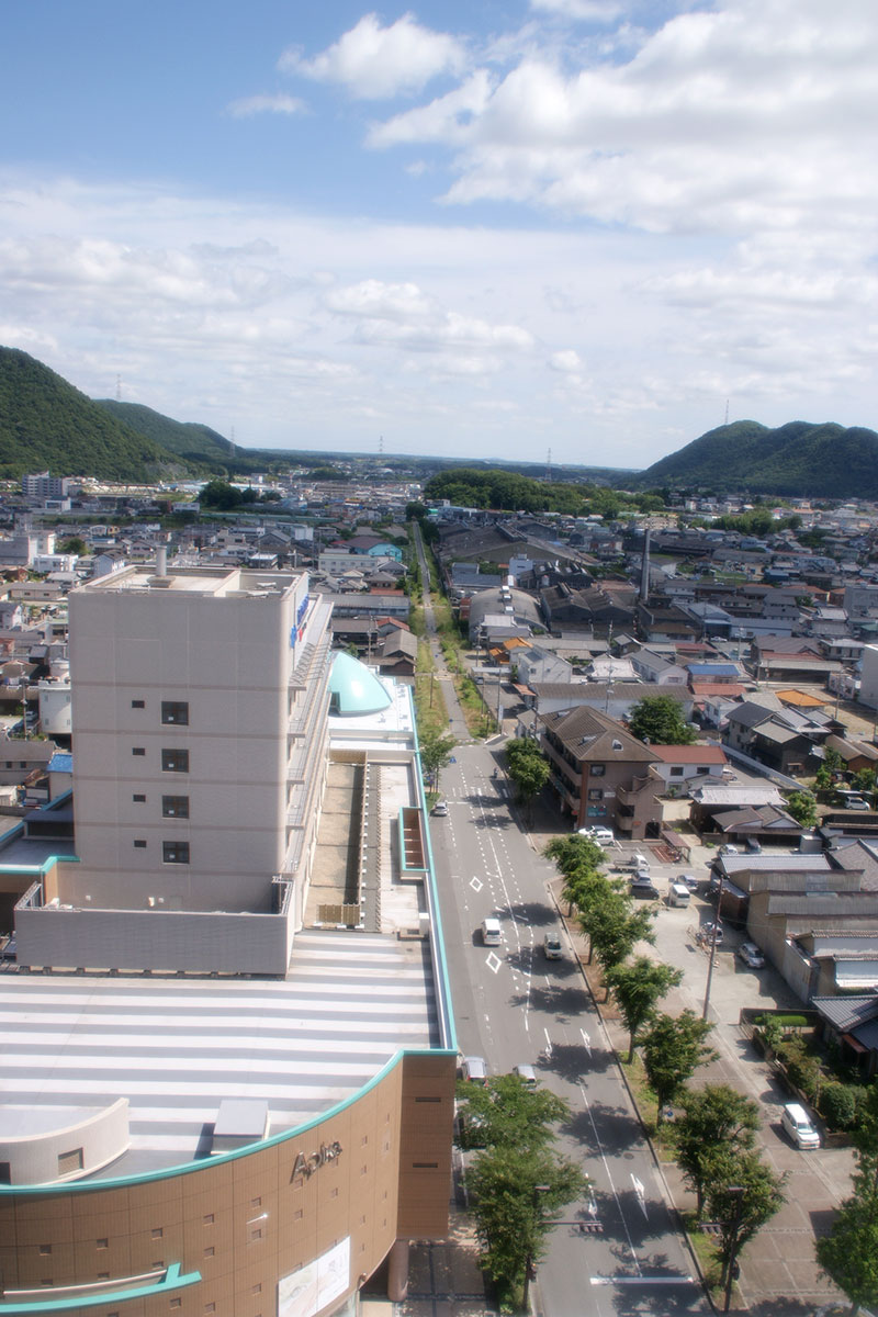 屋上からの眺め（南側）